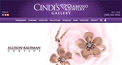 Desktop Screenshot of cindisjewelryshop.com